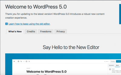 WordPress 5.0: What You Should Know