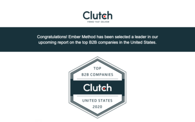 Ember Method Recognized As One Of The Top B2B Companies in Colorado 2020